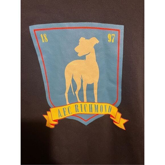 Ted Lasso Hoodie Sweatshirt Navy XXL AFC RICHMOND Jerry Leigh - Picture 9 of 10